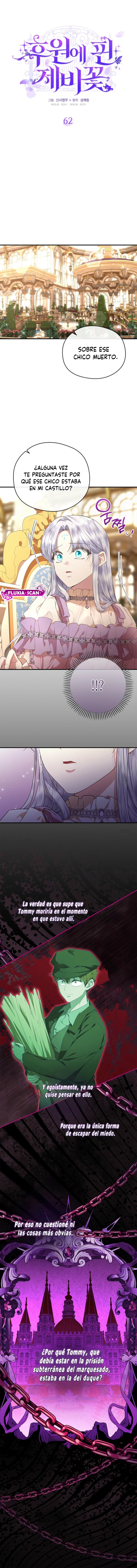 1 Las violetas que florecieron en el jardín