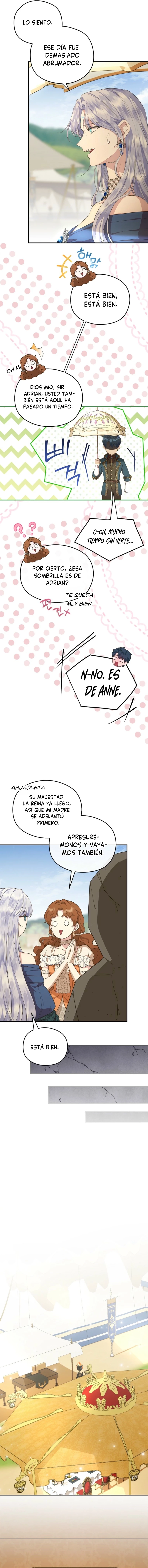 4 Las violetas que florecieron en el jardín