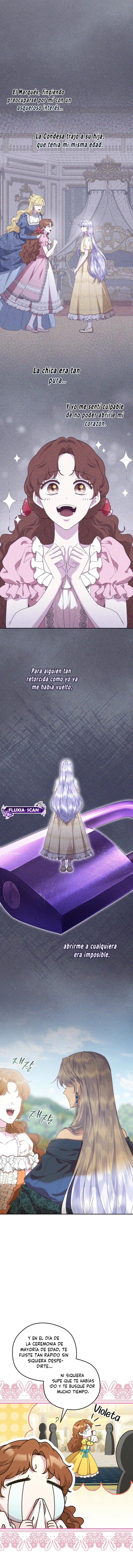 3 Las violetas que florecieron en el jardín