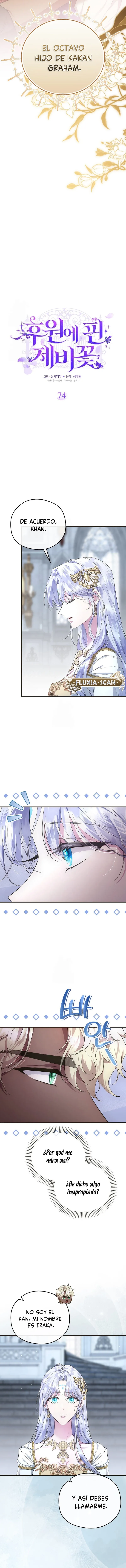 1 Las violetas que florecieron en el jardín