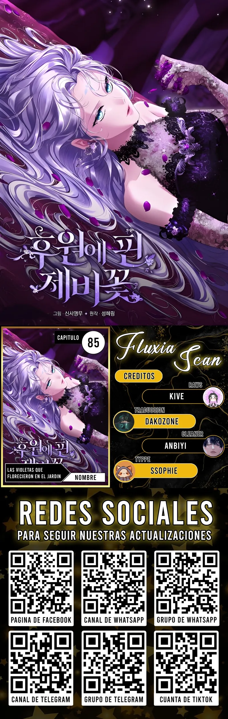 0 Las violetas que florecieron en el jardín