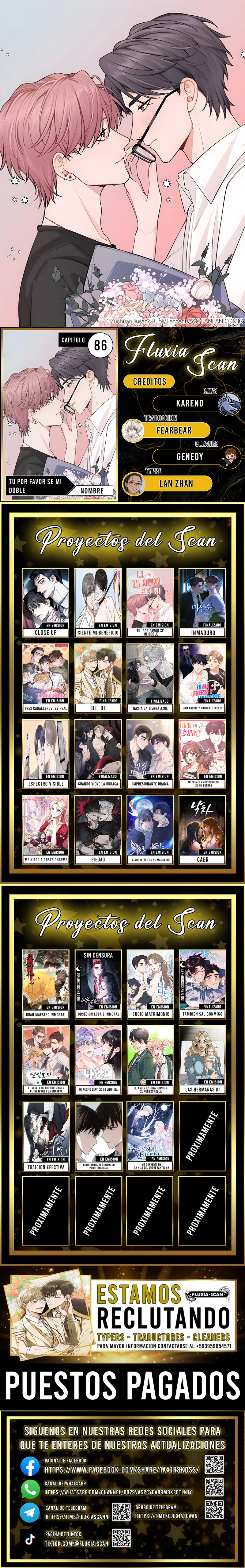 0 ¡Tú, por favor, sé mi doble!