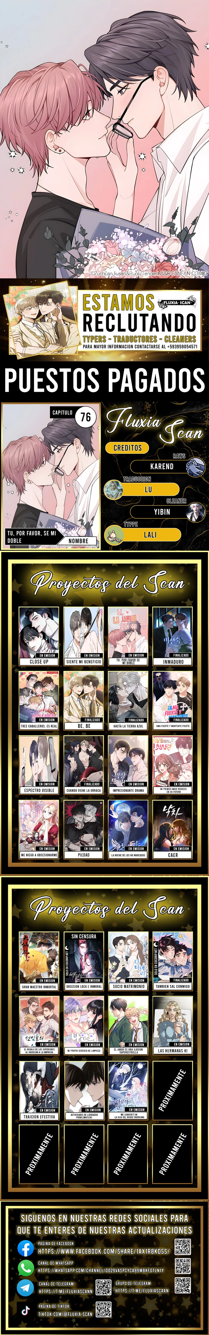 0 ¡Tú, por favor, sé mi doble!