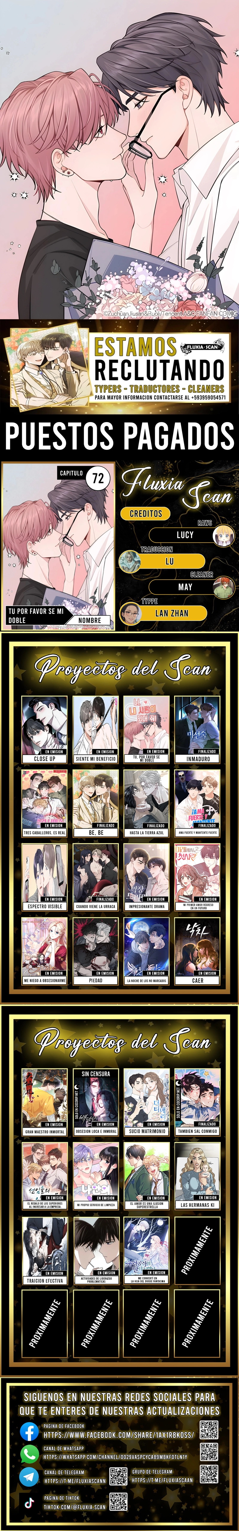 0 ¡Tú, por favor, sé mi doble!