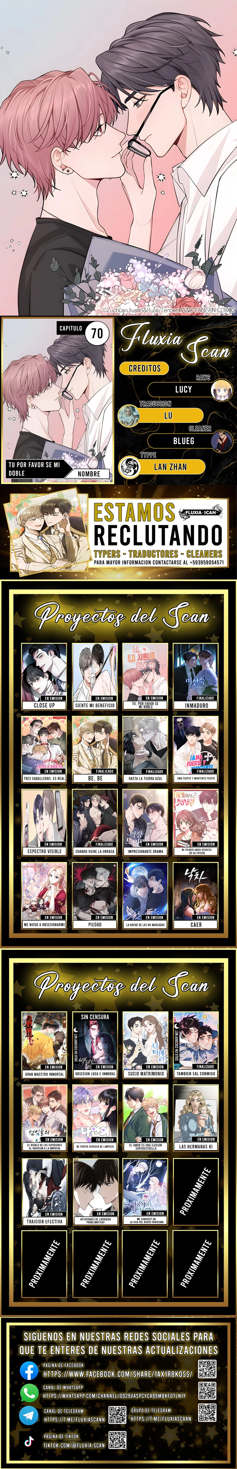 0 ¡Tú, por favor, sé mi doble!