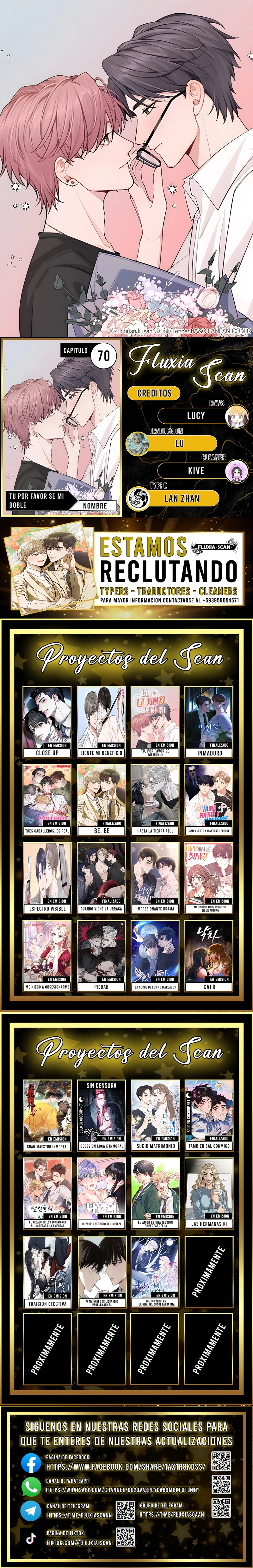 0 ¡Tú, por favor, sé mi doble!