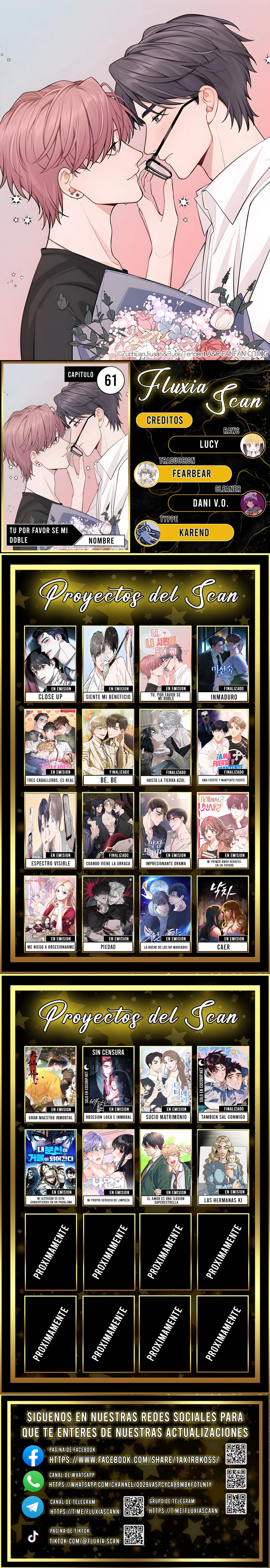 0 ¡Tú, por favor, sé mi doble!