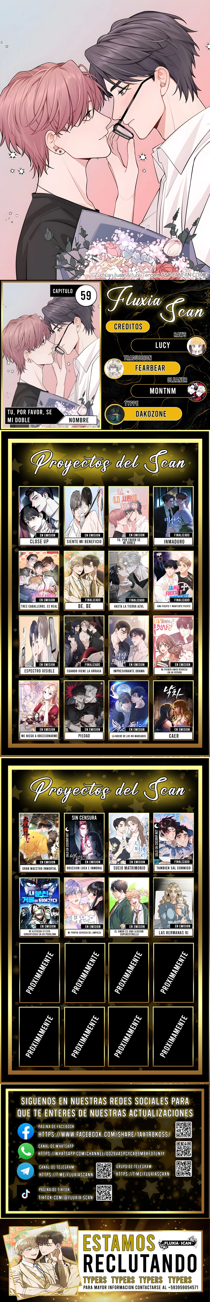 0 ¡Tú, por favor, sé mi doble!