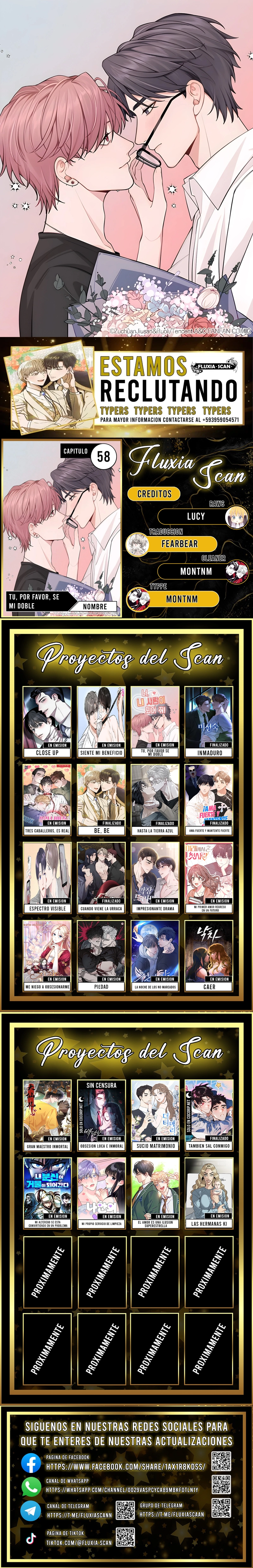 0 ¡Tú, por favor, sé mi doble!