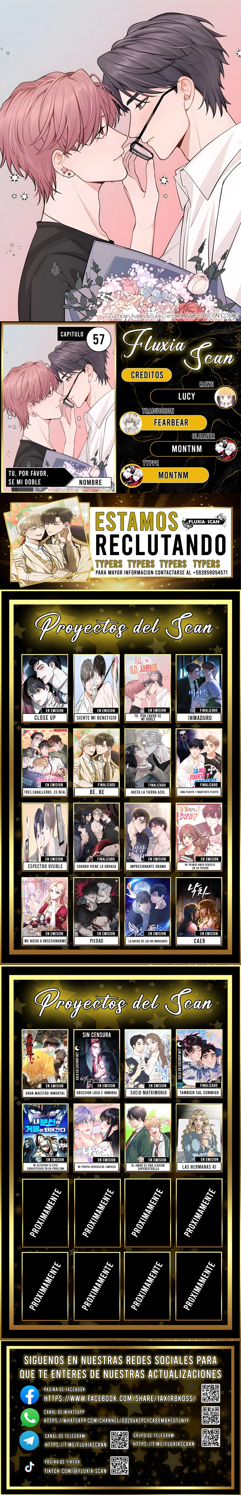 0 ¡Tú, por favor, sé mi doble!