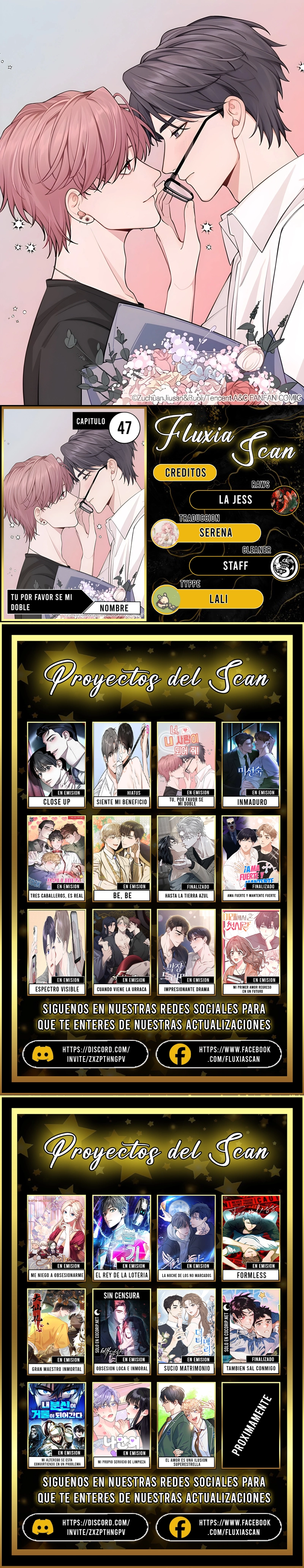 0 ¡Tú, por favor, sé mi doble!