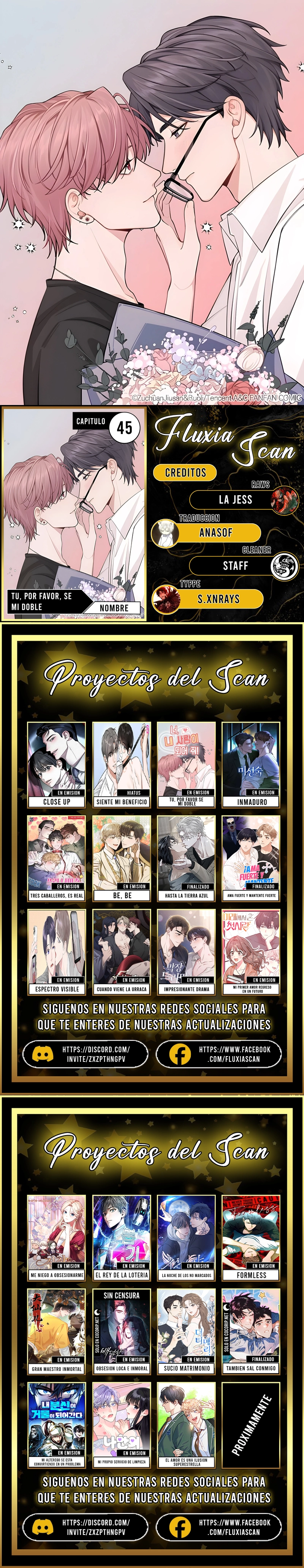 0 ¡Tú, por favor, sé mi doble!