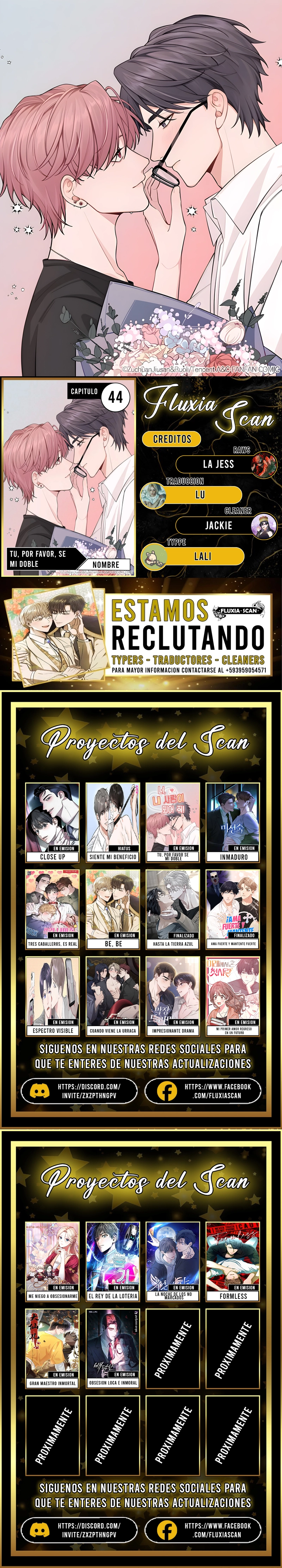 0 ¡Tú, por favor, sé mi doble!