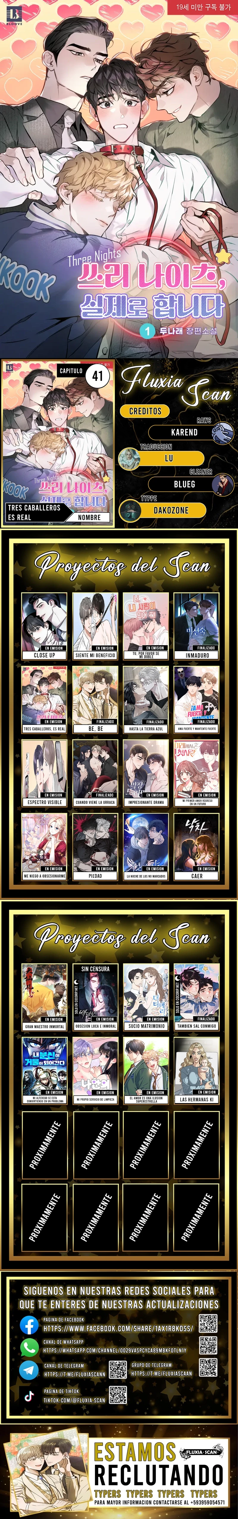 0 Tres caballeros, es real