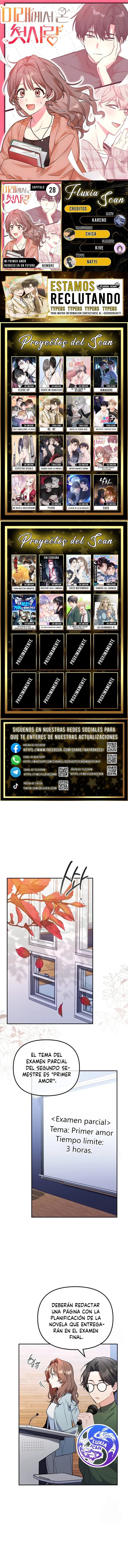 0 Mi primer amor regreso en un futuro