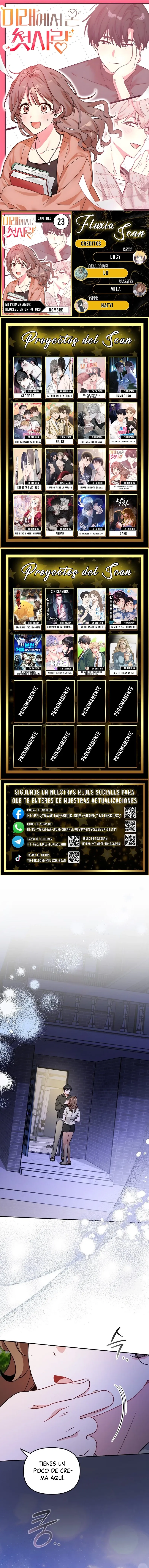 0 Mi primer amor regreso en un futuro