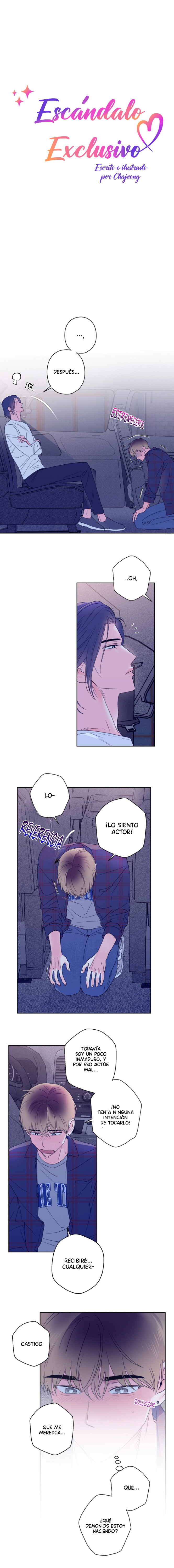 3 Escándalo exclusivo