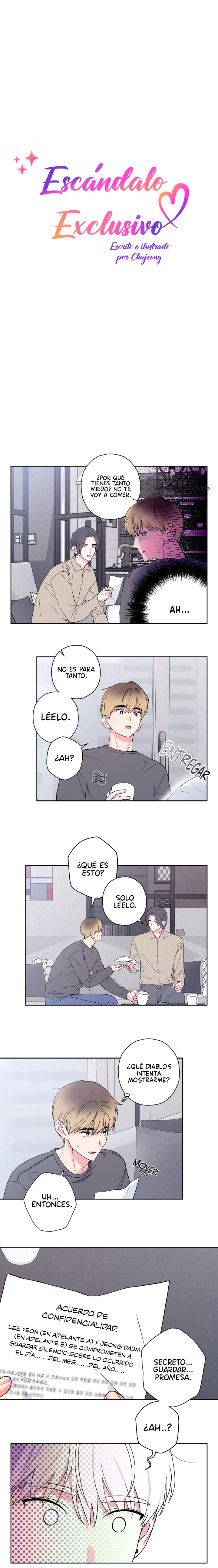 3 Escándalo exclusivo