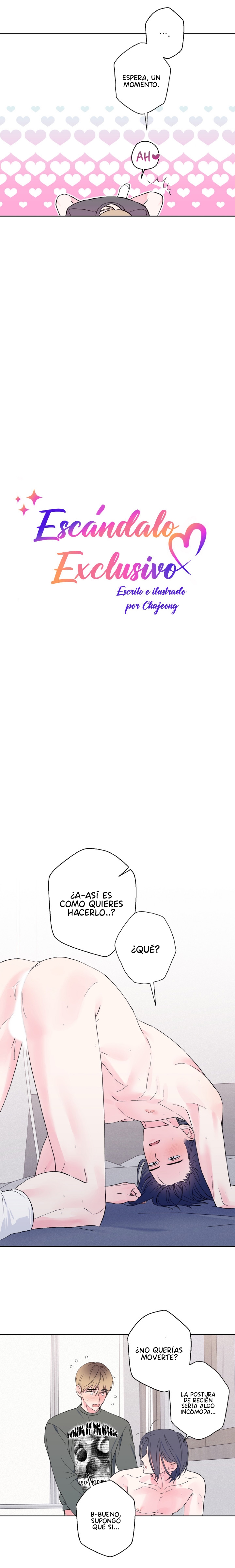 3 Escándalo exclusivo