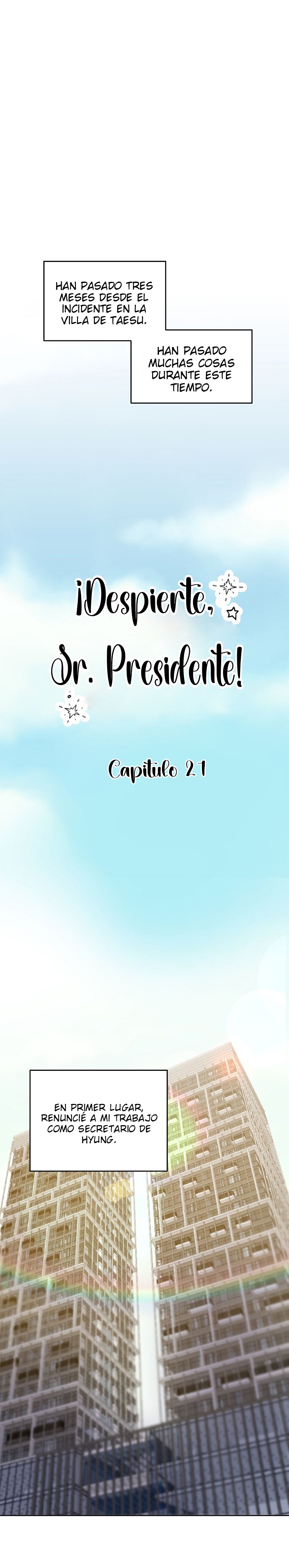 2 ¡Despierte, sr Presidente!