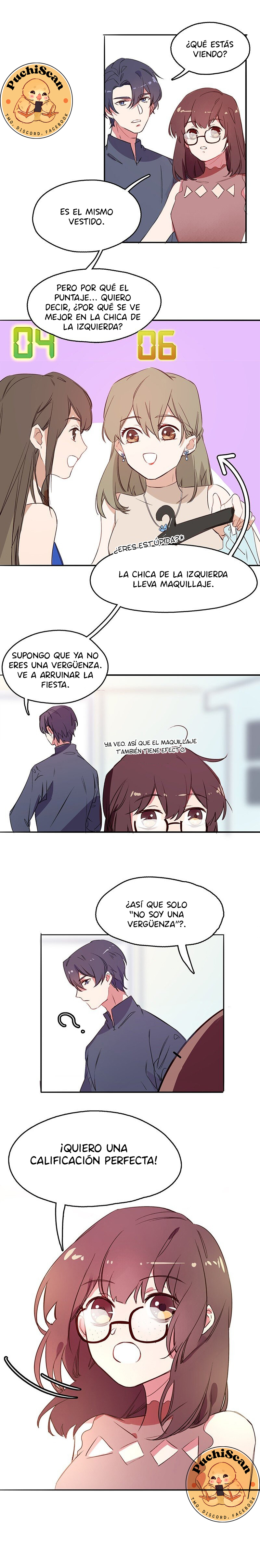 12 Lo siento soy tan fea contigo