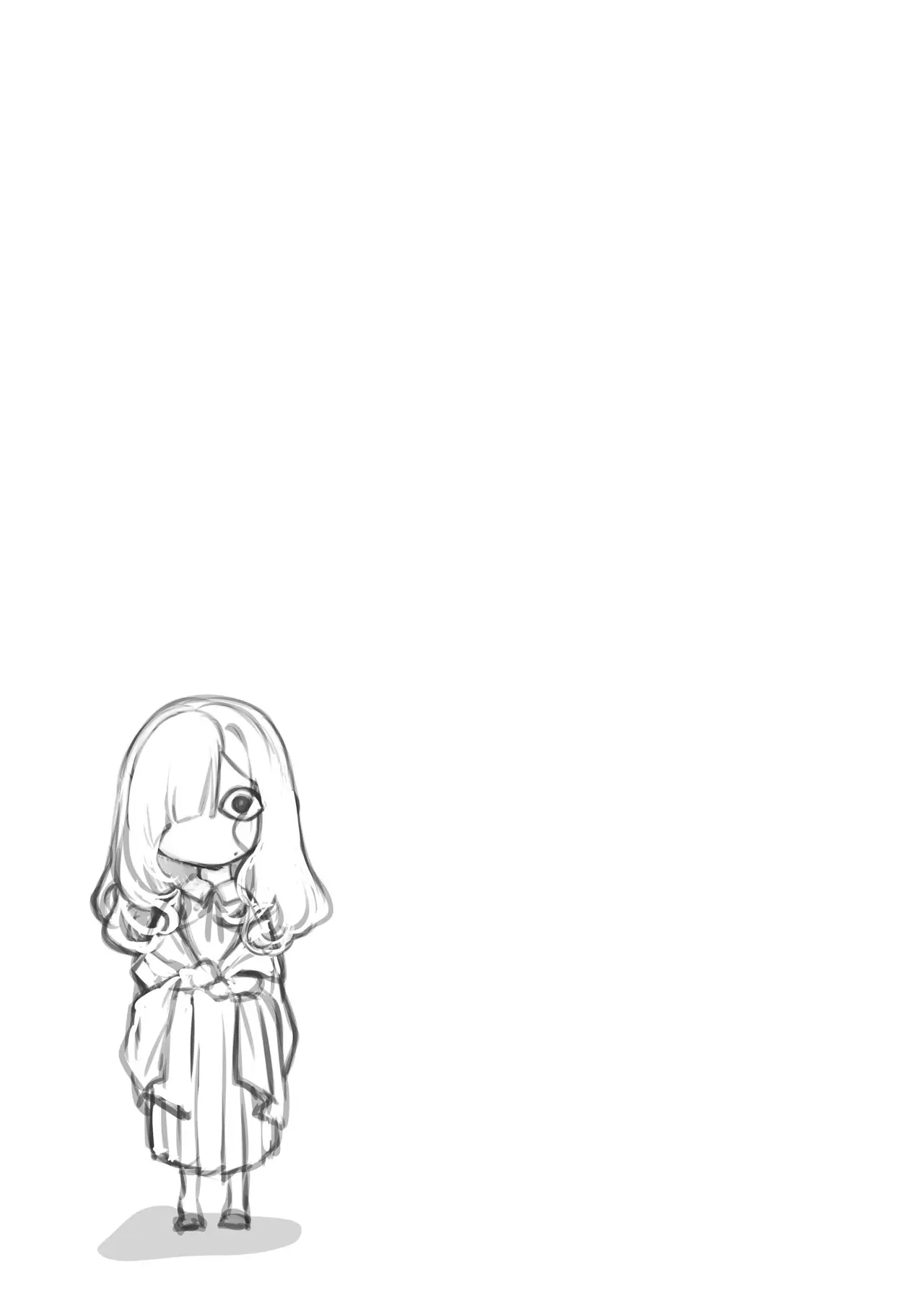 32 La señorita Touko del edificio de la vieja escuela