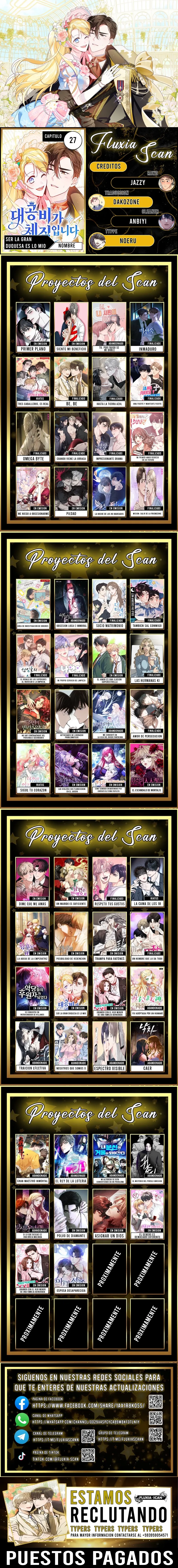 0 Ser la gran duquesa es lo mio