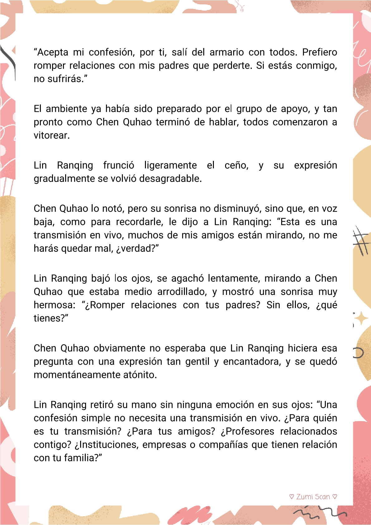 9 Soy hetero, pero mi compañero de cuarto travestido huele muy bien