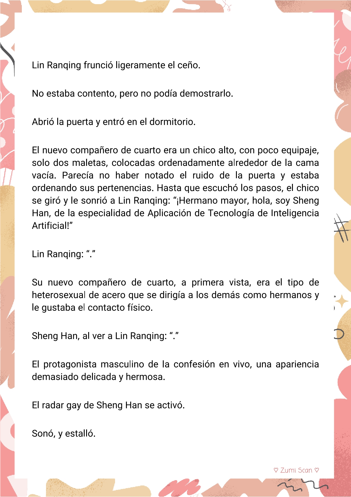 12 Soy hetero, pero mi compañero de cuarto travestido huele muy bien