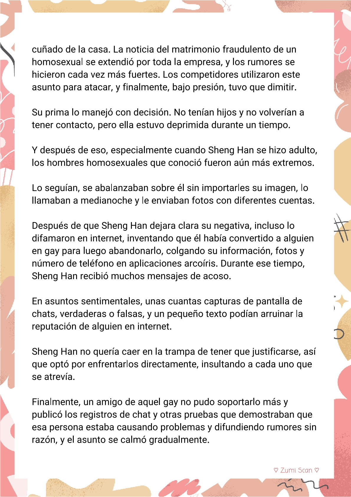 2 Soy hetero, pero mi compañero de cuarto travestido huele muy bien