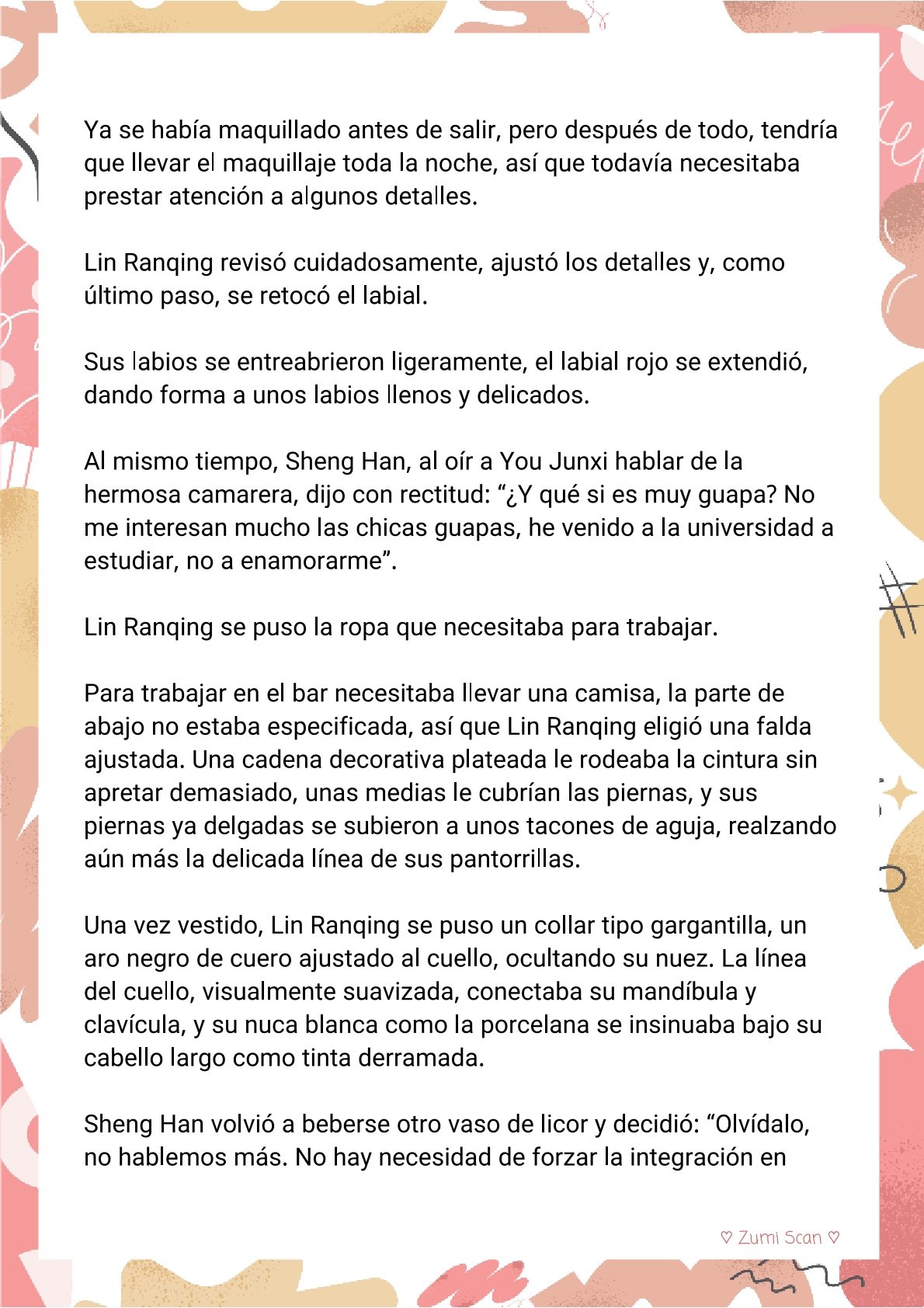 10 Soy hetero, pero mi compañero de cuarto travestido huele muy bien