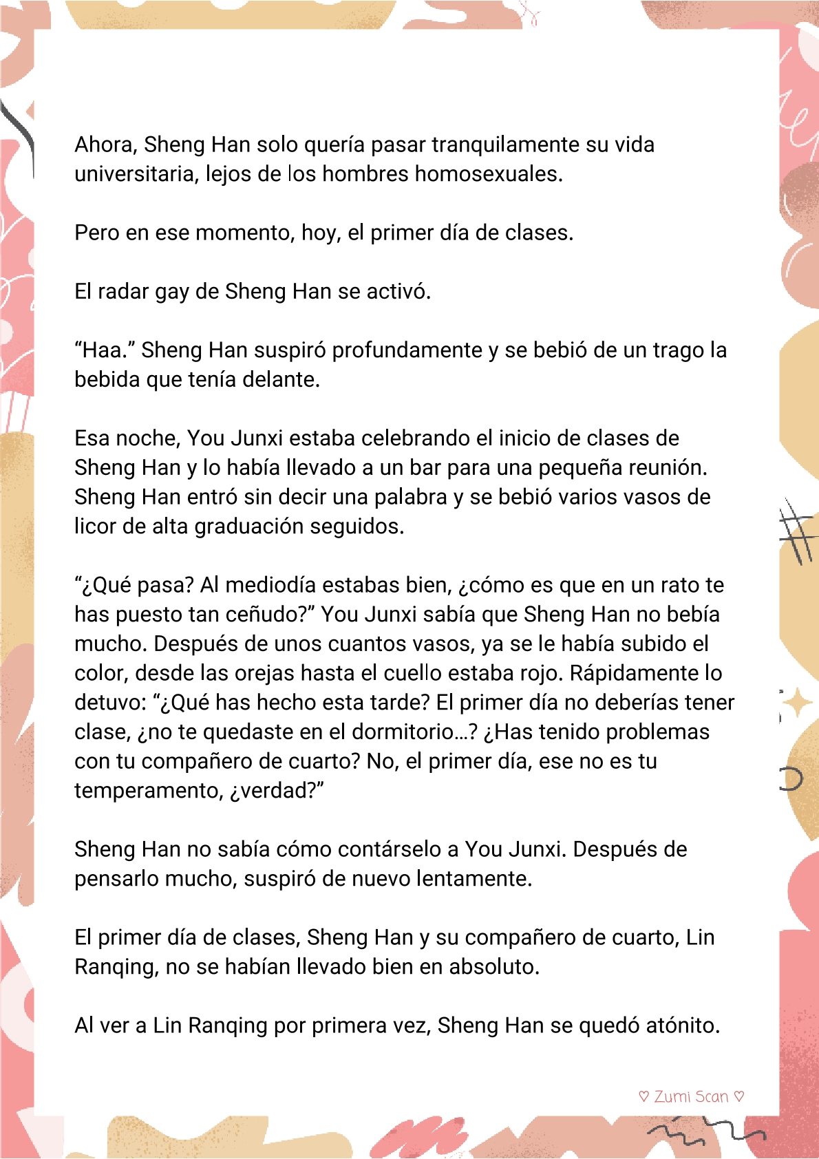 3 Soy hetero, pero mi compañero de cuarto travestido huele muy bien