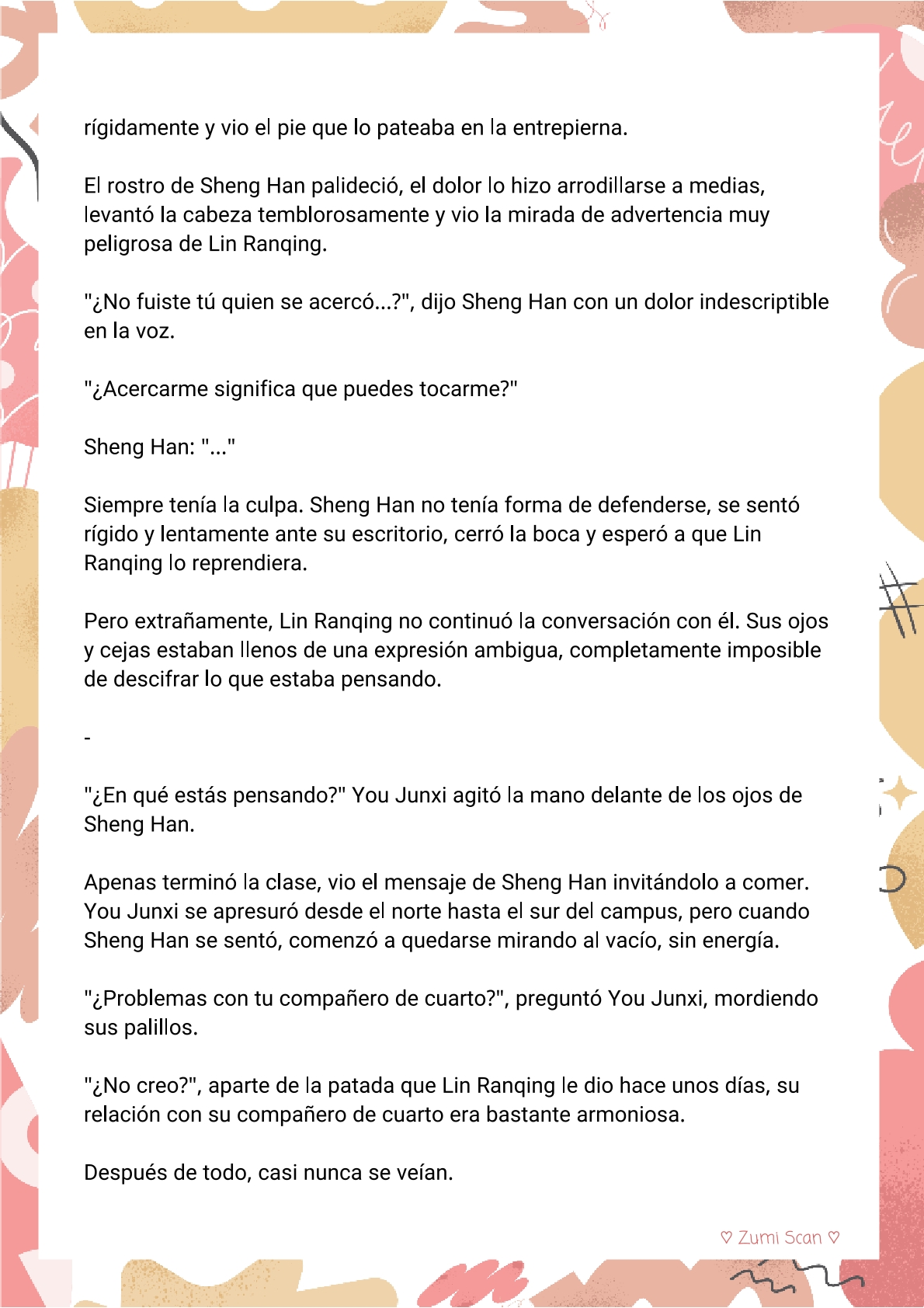 6 Soy hetero, pero mi compañero de cuarto travestido huele muy bien