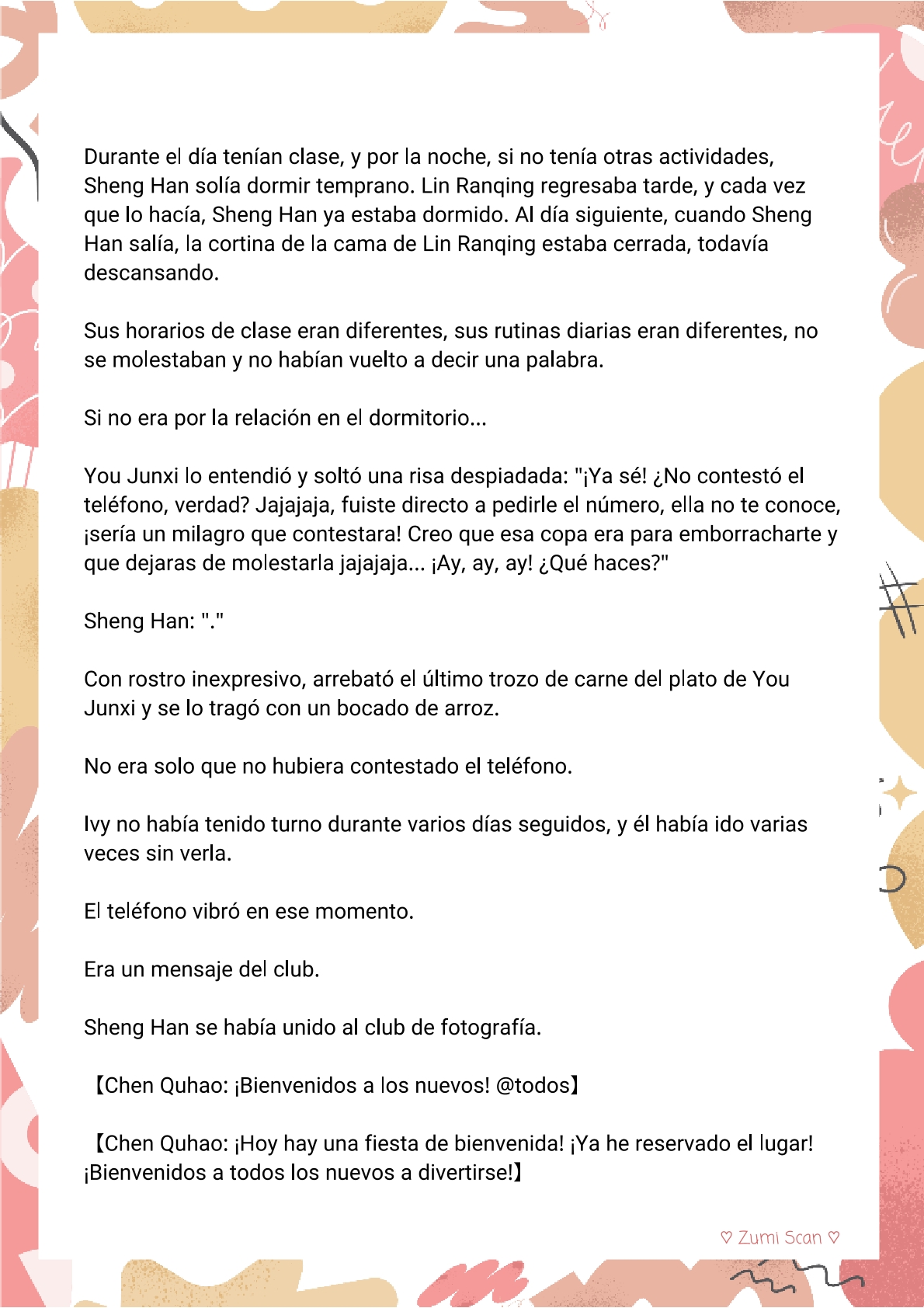 7 Soy hetero, pero mi compañero de cuarto travestido huele muy bien