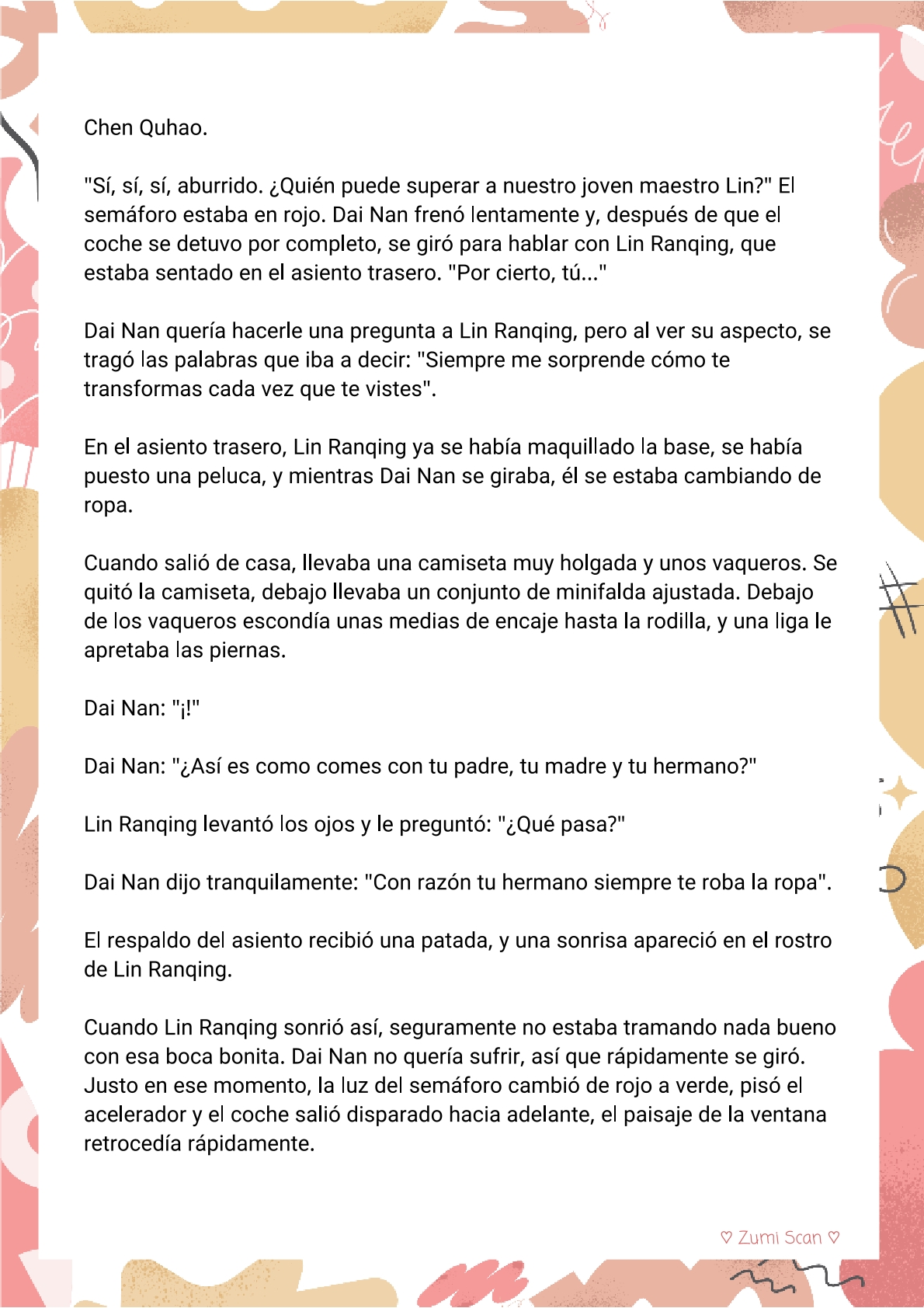 5 Soy hetero, pero mi compañero de cuarto travestido huele muy bien