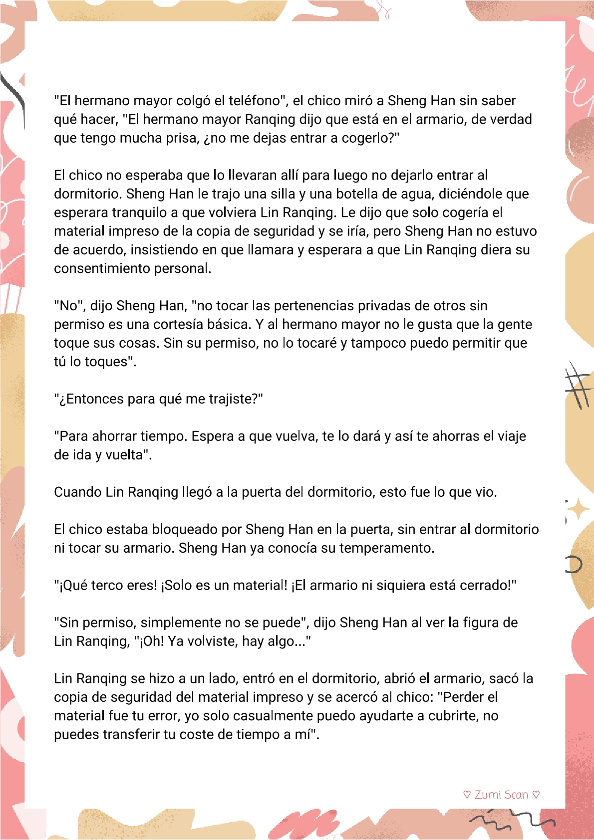 10 Soy hetero, pero mi compañero de cuarto travestido huele muy bien