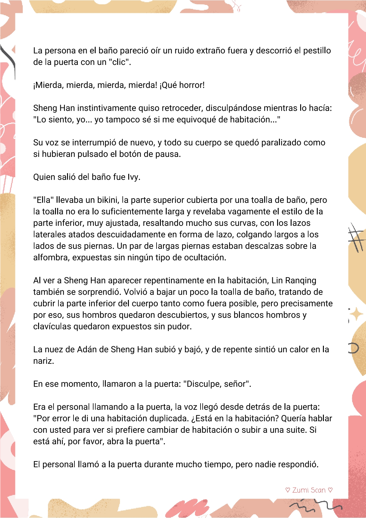 9 Soy hetero, pero mi compañero de cuarto travestido huele muy bien