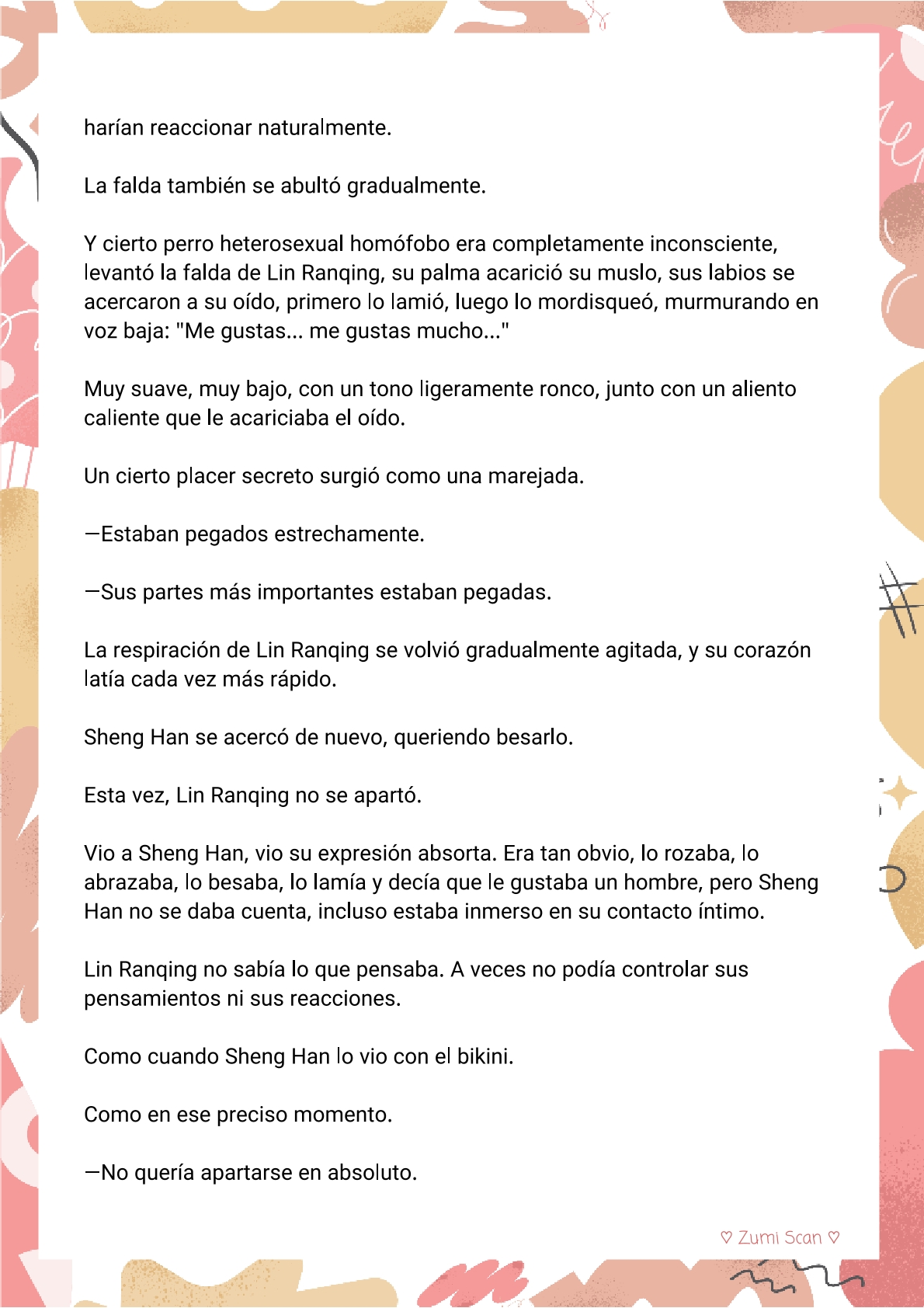 3 Soy hetero, pero mi compañero de cuarto travestido huele muy bien