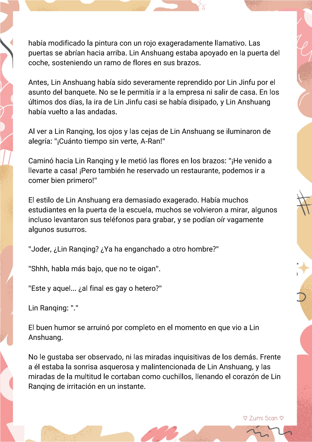 6 Soy hetero, pero mi compañero de cuarto travestido huele muy bien