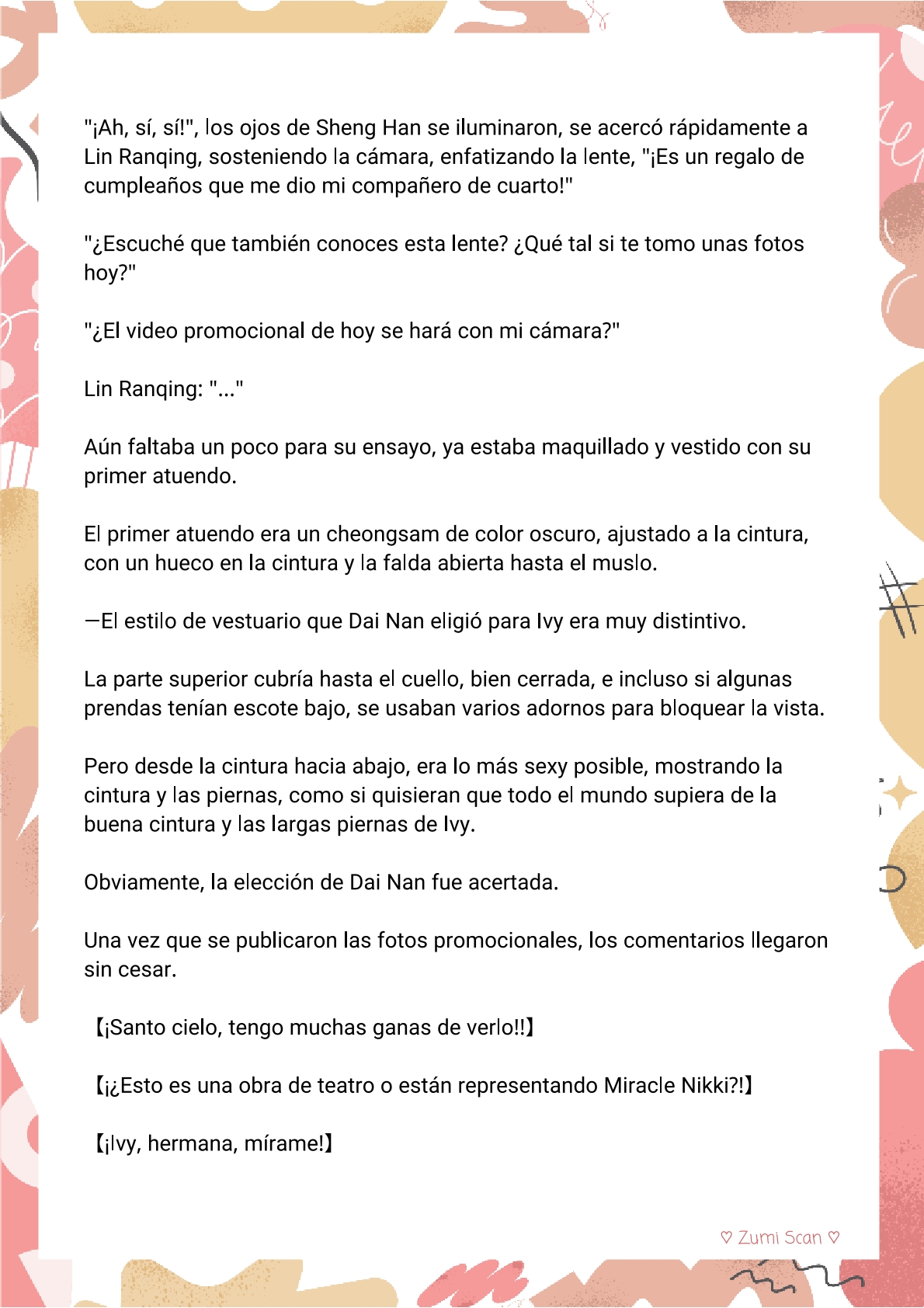 6 Soy hetero, pero mi compañero de cuarto travestido huele muy bien