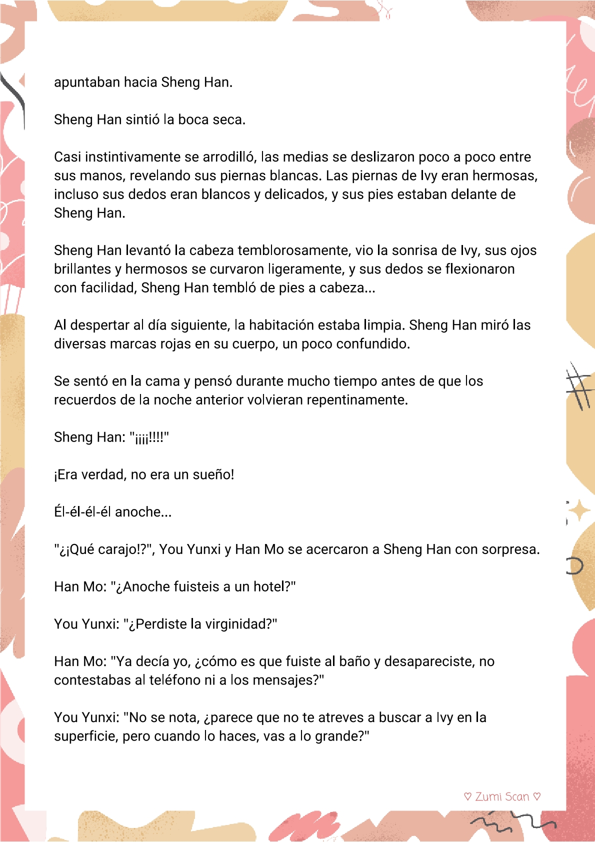 2 Soy hetero, pero mi compañero de cuarto travestido huele muy bien