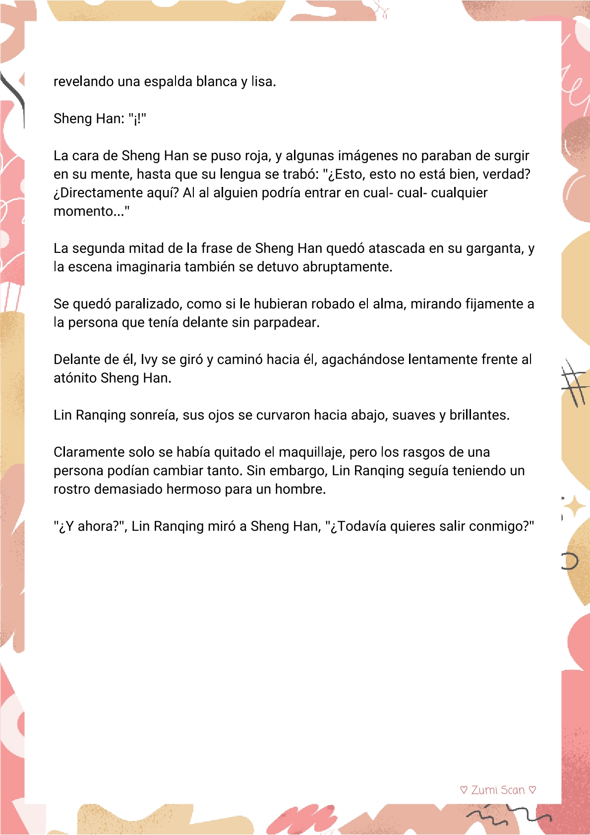 13 Soy hetero, pero mi compañero de cuarto travestido huele muy bien