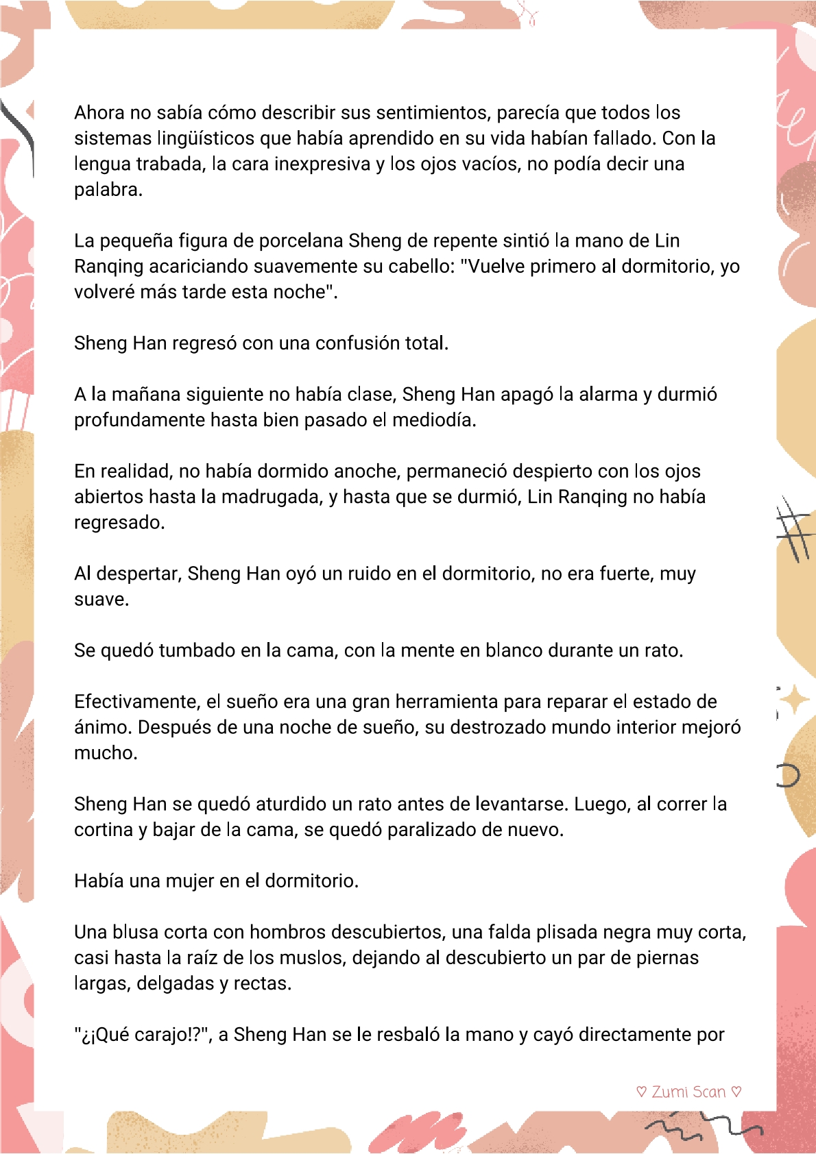 2 Soy hetero, pero mi compañero de cuarto travestido huele muy bien