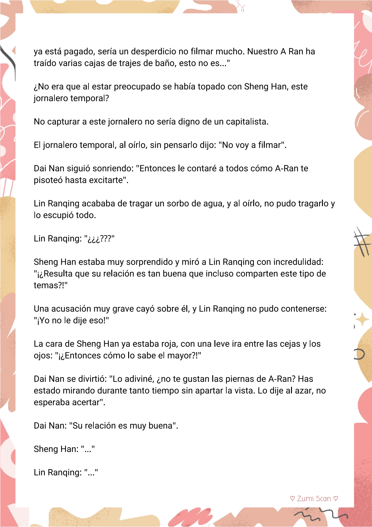 7 Soy hetero, pero mi compañero de cuarto travestido huele muy bien