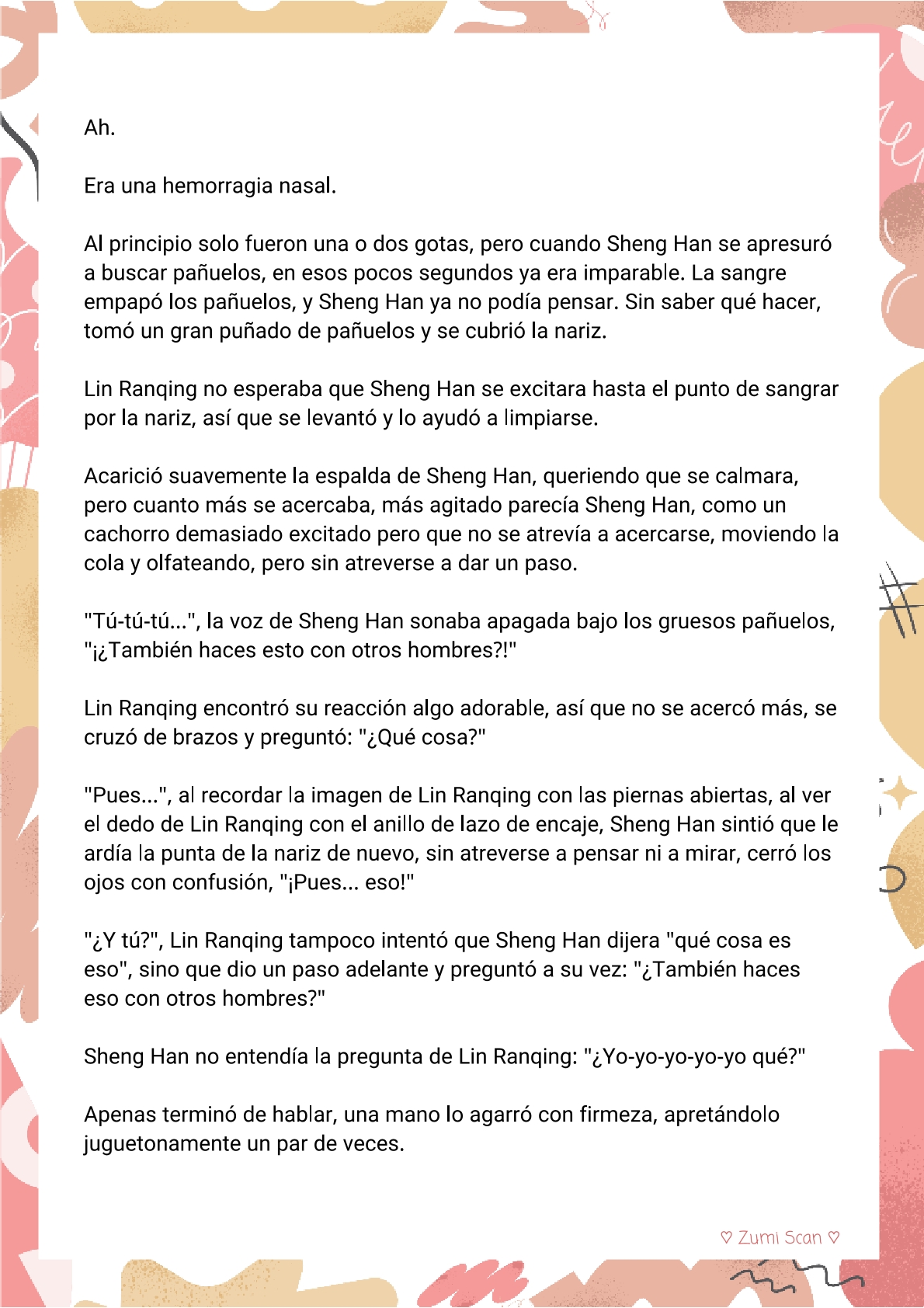 2 Soy hetero, pero mi compañero de cuarto travestido huele muy bien