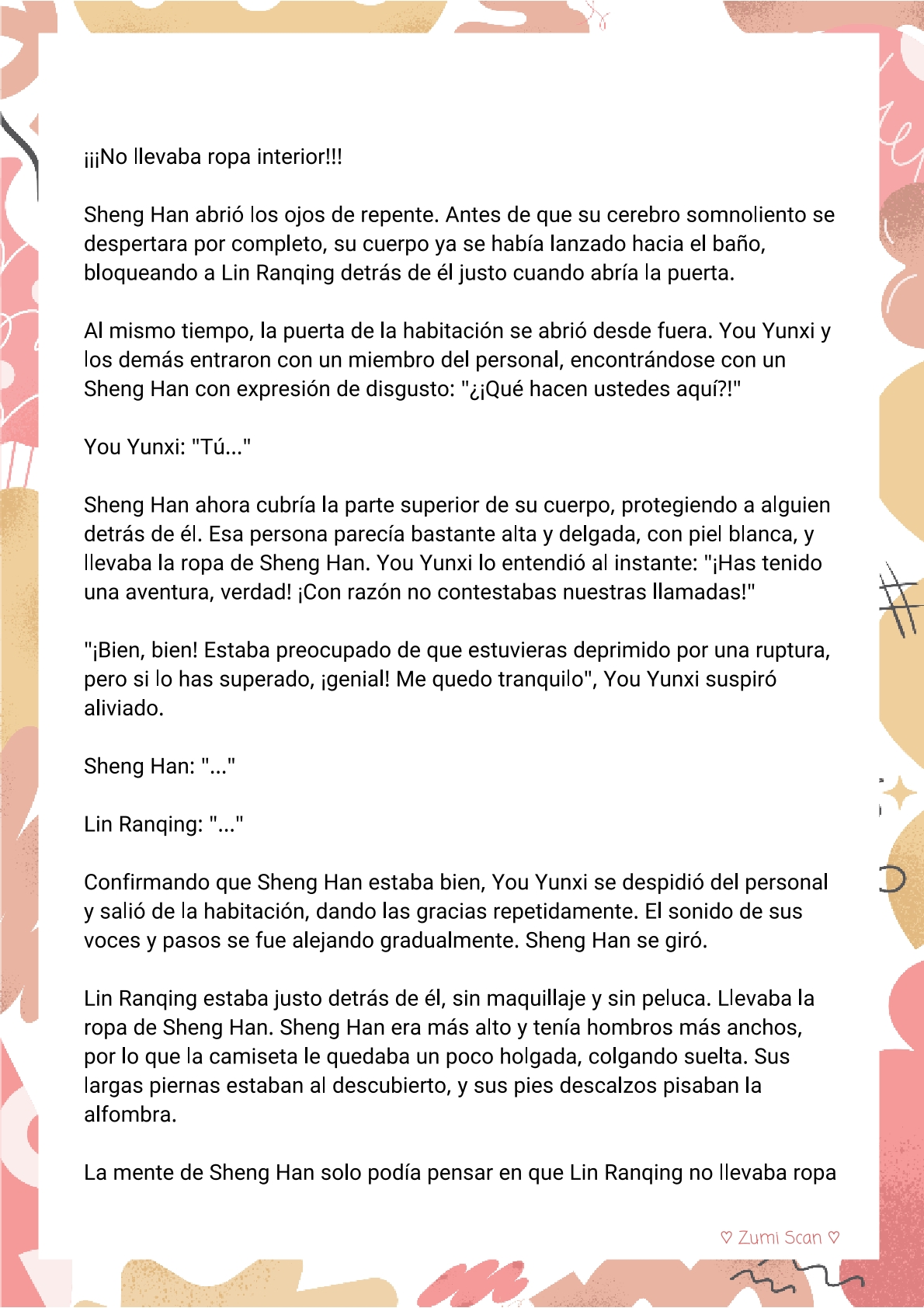 3 Soy hetero, pero mi compañero de cuarto travestido huele muy bien