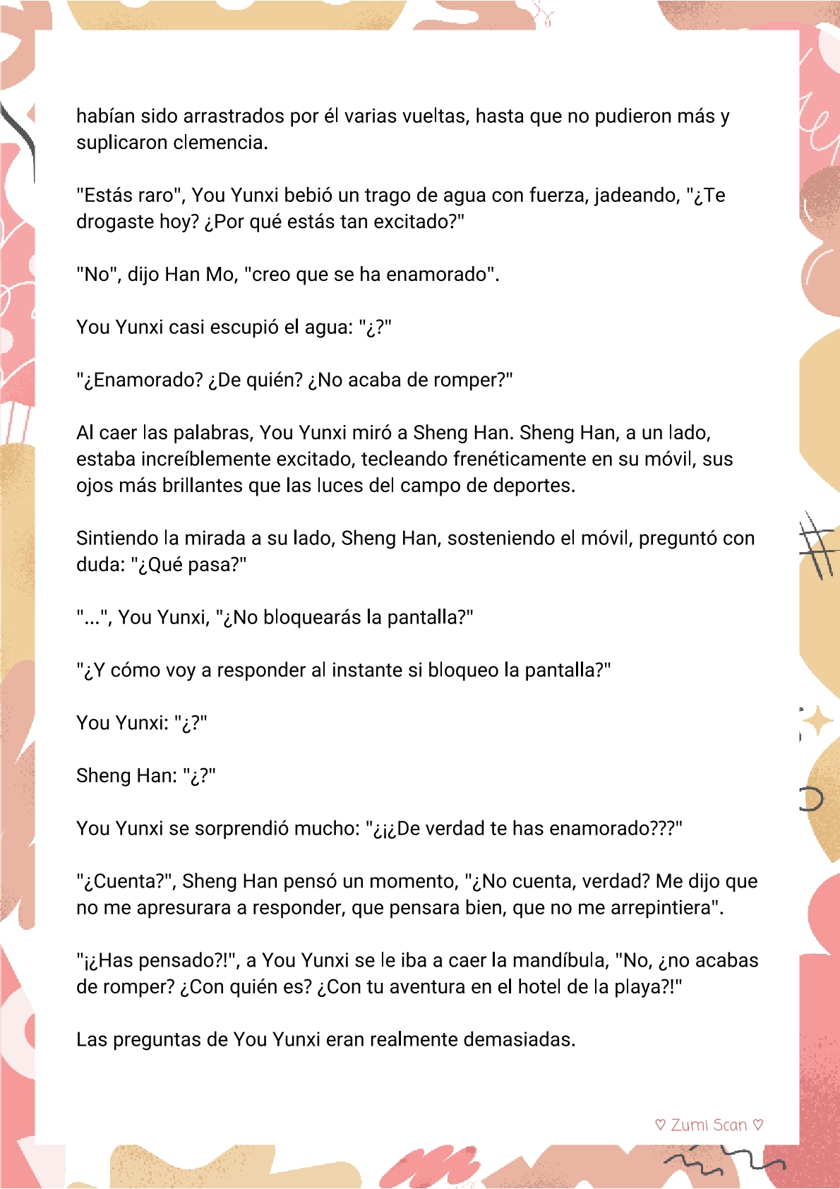 2 Soy hetero, pero mi compañero de cuarto travestido huele muy bien