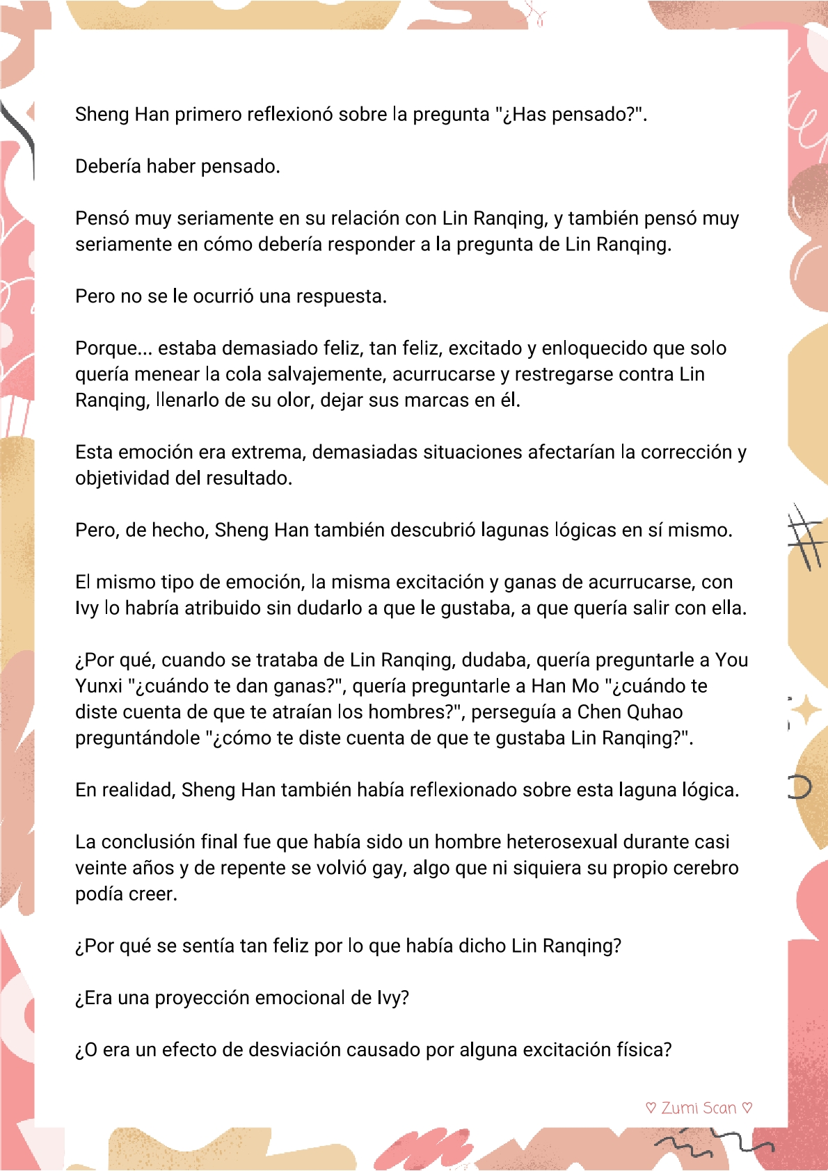 3 Soy hetero, pero mi compañero de cuarto travestido huele muy bien