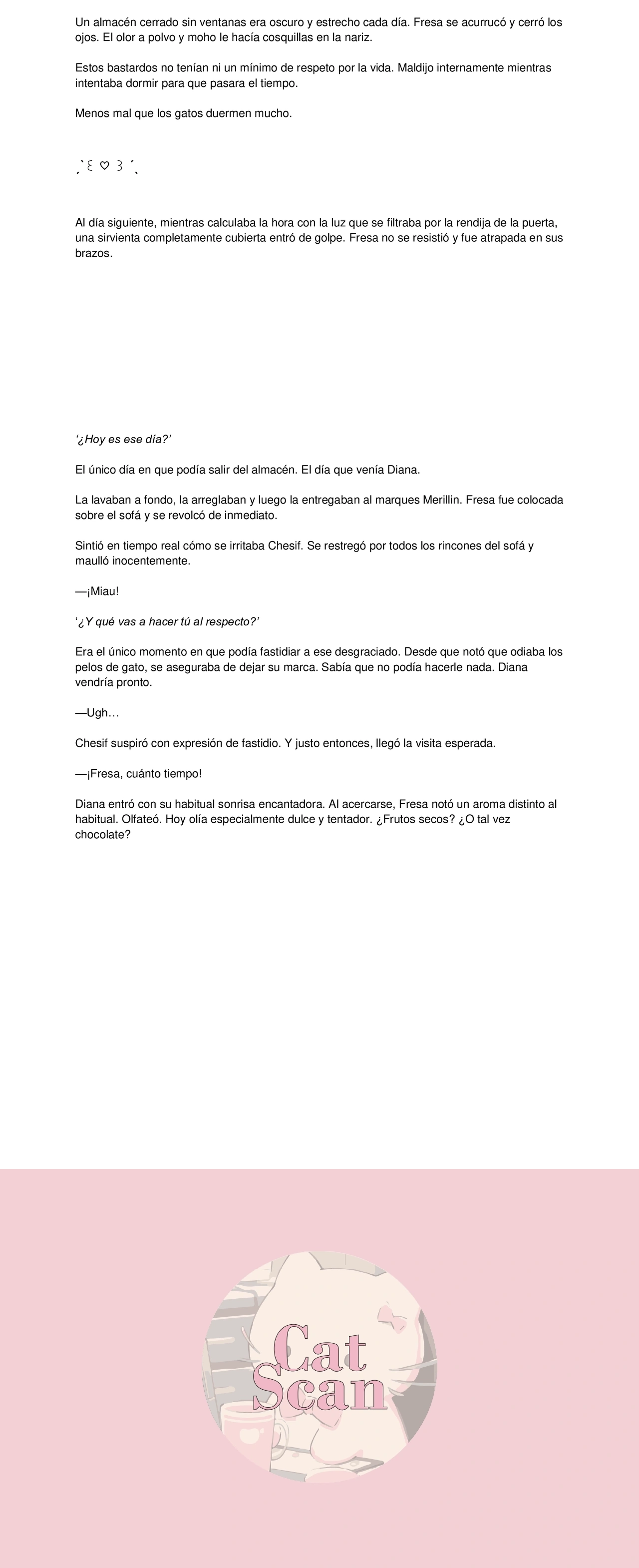 1 El gato está en huelga