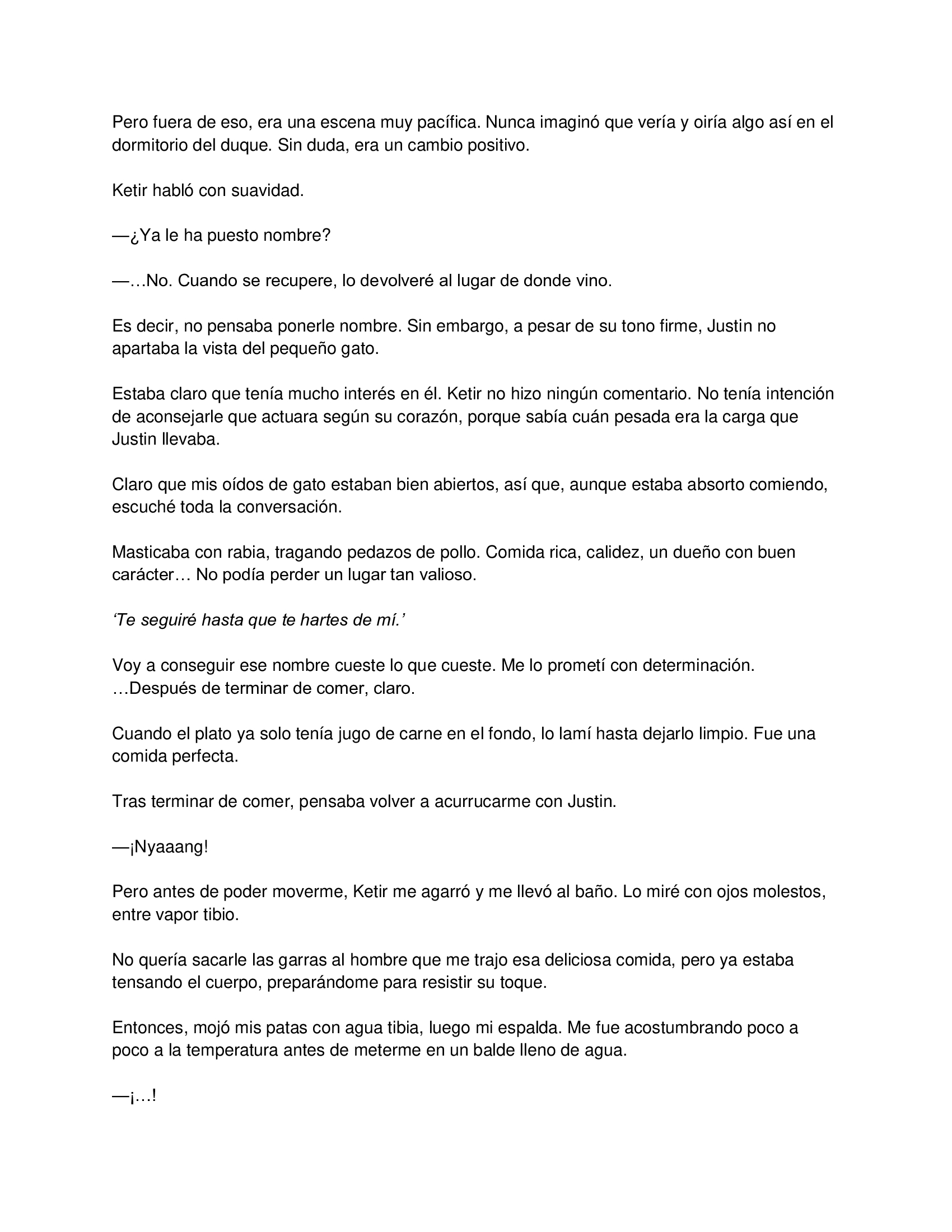 2 El gato está en huelga